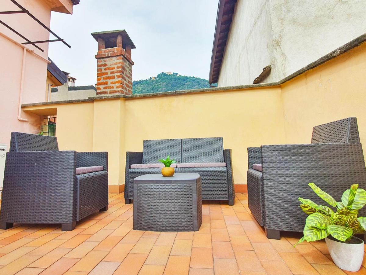 King Como Lake Center 9 Posti Letto- Grande Terrazza - 2 Bagni Privati Екстер'єр фото